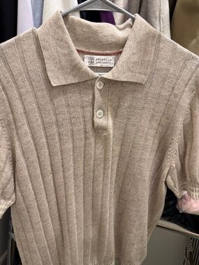 Brunello Cucinelli Men's Cotton Textured Rib-Knit Polo Shirt